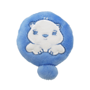 Cinta métrica de peluche azul